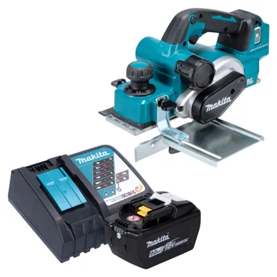 Obrázok produktu pre Akumulátorový hoblík Makita DKP 181 Z 18 V 82 mm bez kefiek sólo - bez batérie, bez nabíjačky