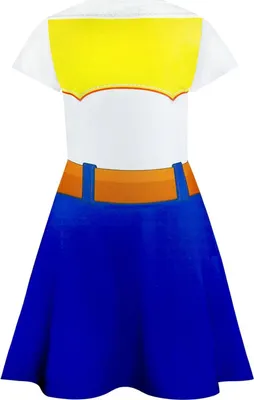 Obrázok produktu pre Toy Story - Kostýmové šaty '" '"Jessie"" - Dievčatá NS7265 (128) (Biela/modrá)