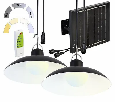 Image de Lampe solaire suspendue Lunartec