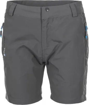 Produktbild von peak mountain Funktions-Hose atmungsaktive Damen Outdoor Trekking-Shorts Grau, Größe:S
