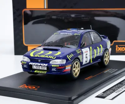 Obrázek produktu pro Subaru Impreza 555 #5 C.Sainz/L.Moya WRC Rallye Tour de Corse 1995 IXO 1:24