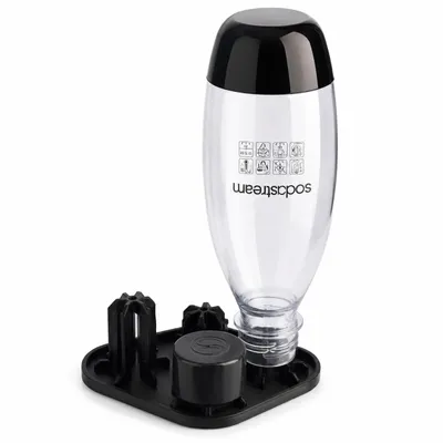Produktbild von Abtropfgestell für 2 Flaschen, passend für Brita, Dafi und SodaStream Wassersprudler., KI-generiertes Bild