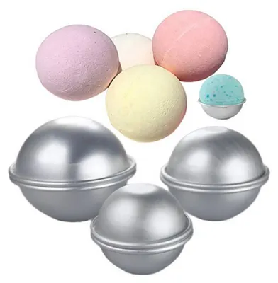 Produktbild von Halbkugel-Kuchenform, Kuchenform aus Aluminium, Kuchenform, Halbkugel-Kuchenform, Pfanne, Kuchenform-Pfannen-Set, Halbkugel-Kuchenform, Gebäckform für Kuchen, Dessert, Pudding, Backform, 1 Stück