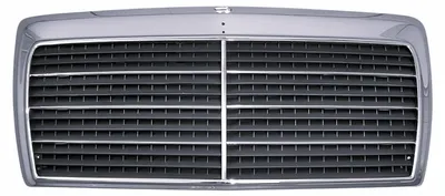 Kühlergrill Grill mit Chrom Rahmen für Mercedes W124 S124 C124 A124 ab 86-93 – Produktansicht