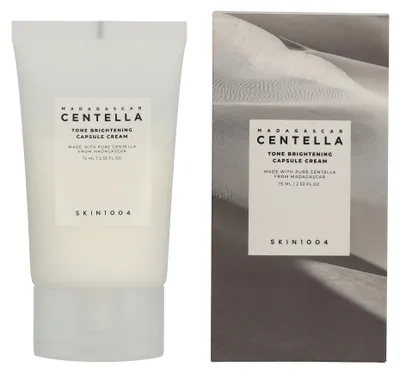 Immagine prodotto di Crema illuminante per il tono della pelle Skin1004, con estratto di Centella Asiatica del Madagascar