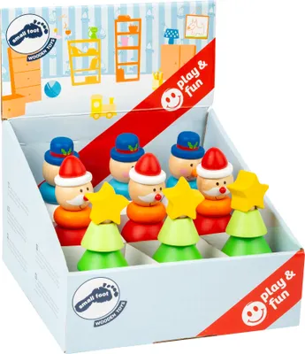 Produktbild von Display Stapelfiguren Weihnachten