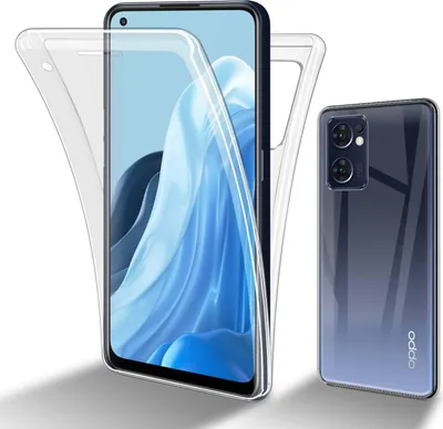 Image de Cadorabo Housse de protection pour Oppo FIND X5 LITE / Reno7 5G Housse en transparent 360° Etui Full Body Housse de portable Cover Case