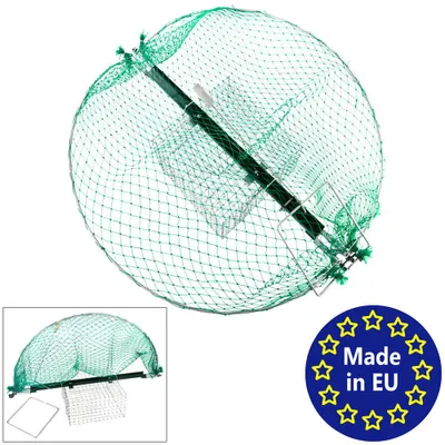 Produktbild von Petigi Tierfalle Lebendfalle für kleine bis mittelgroße Tiere wie Maus, Katze, Marder, Fuchs, Otter, Kaninchen, Modell: , Größe / Modell:Vogelfalle 6 (100 cm)