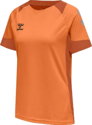 Produktbild von Hummel Lead Poly Trikot Damen, ORANGE TIGER, L