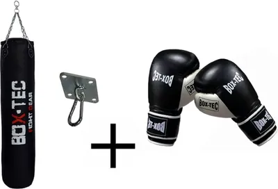 Produktbild von Kampfsport Boxen Professionelle Boxausrüstung mit Boxsack & Boxhandschuhen