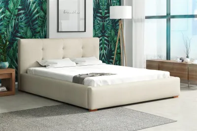 Produktbild von Polsterbett Bett Doppelbett TERAMO (Set 1) Kunstleder /Stoff 120x200cm