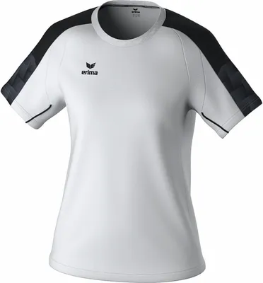 Produktbild von Erima Evo Star T-Shirt Weiß/Schwarz - 44