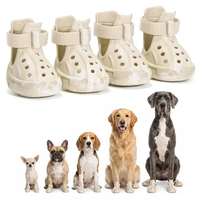Immagine prodotto di Omgoods: Scarpe impermeabili per cani, con suola antiscivolo per la protezione delle zampe