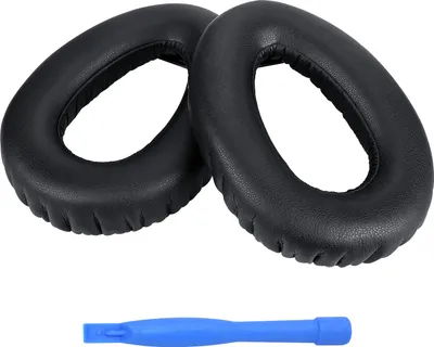 Produktbild von MMOBIEL Ersatz Ohrpolster für Sennheiser PXC480/PXC550 - Memory PolyurethanOhrpolster - Schwarz
