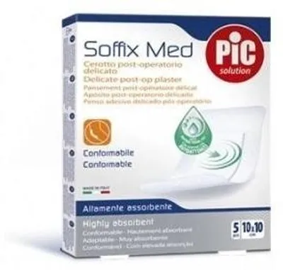 Produktbild von Soffix Med: Delikater postoperativer Pflaster, 10x10 cm, 1 Stück