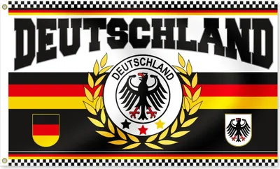 Produktbild von WM Fanartikel Deutschland Fahne 150 x 90 cm