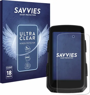Produktbild von 18x Für Hammerhead Karoo 3 Schutzfolie Savvies Displayschutz Display Schutz Folie Klar Transparent