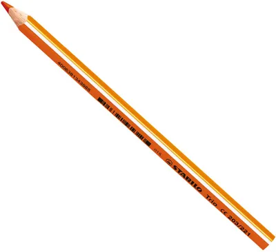 Obrázek produktu pro Trojhranná barevná tužka - STABILO Trio silná - Jednoduchá tužka - oranžová