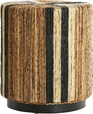 Produktbild von Light & Living - Yuturi Pouf - Ø40x45 cm - Braun