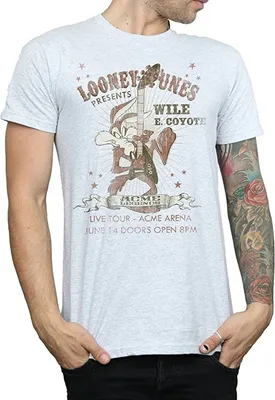 Produktbild von Looney Tunes - T-Shirt für Herren BI1567 (XXL) (Grau)