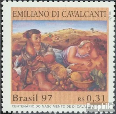 Produktbild von Briefmarken Brasilien 1997 Mi 2766 postfrisch Emiliano di Cavalcanti