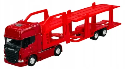 Image de Modèle réduit de camion Scania V8 R730, échelle 1:64, avec remorque