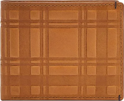 Produktbild von FOSSIL Geldbörse Bronson Emboss Bifold Wallet Camel hellbraun