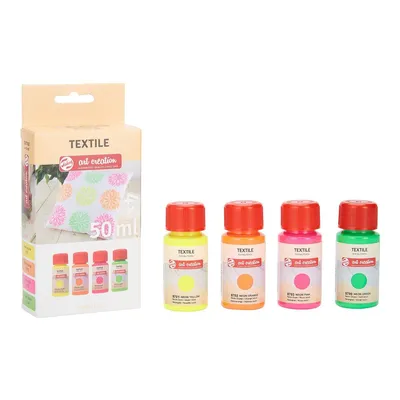 Immagine prodotto di Talens Art Creation | set di textiel 4x50ml Neon