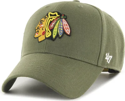 Image de Casquette Snapback 47 Brand - NHL Chicago Blackhawks couleur bois de santal