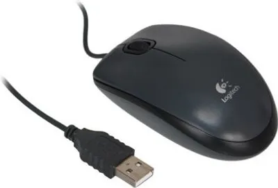 Produktbild von Logitech M 90 optical Mouse USB schwarz