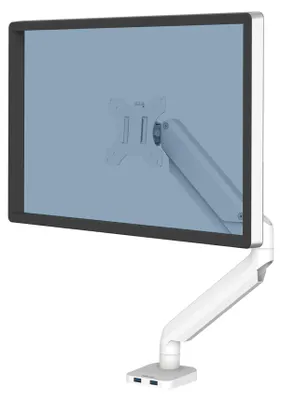 Produktbild von Fellowes Platinum Series 8056201, Klemme/Durchführung, 8 kg, 101,6 cm (40"), 100 x 100 mm, Höhenverstellung, Weiß