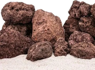 Produktbild von Aquarium Natursteine Lavastein rot 1 Stück Größe XL 4,0-6,0 kg Nr.42