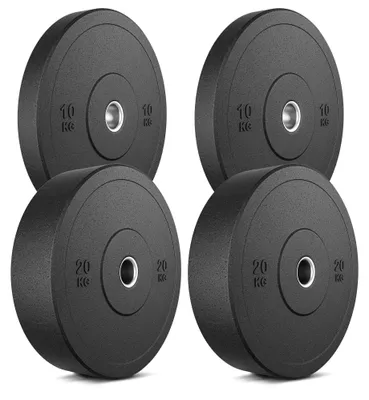Produktbild von Marbo Sport MW-Bumper plates Hantelscheiben Set - 60 kg / 2 x 20 kg + 2 x 10 kg