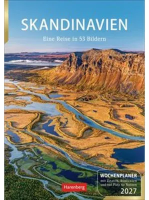 Obrázek produktu pro Skandinavien Wochenplaner 2027 - Eine Reise in 53 Bildern