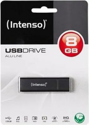 Image de Clé USB Intenso 8GB 2.0 ALU Line anthracite