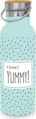 Produktbild von PPD Yummy Yummy Steel Bottle, Isolierflasche, Trinkflasche, Wasserflasche, Flasche, Edelstahl, 500 ml, 580202078