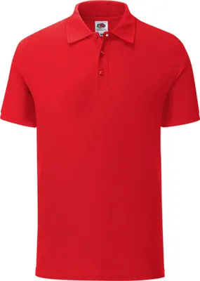 Produktbild von Fruit Of The Loom Herren Iconic Pique Polo Shirt PC3571 (M) (Rot)