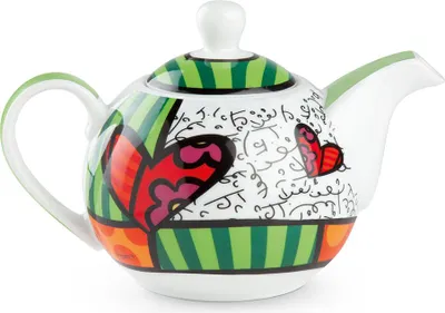 Image de GILDE Théière, "Heart", porcelaine, multicolore, , H. 11,5 cm, D. 11,5 cm 81356