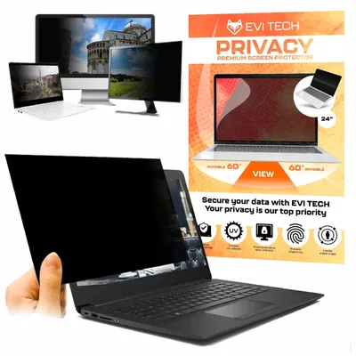 Zdjęcie produktu dla Filtr prywatyzujący na monitor ochrona danych, 24", 531x298 mm