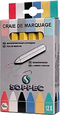 Zdjęcie produktu dla Kreda do znakowania SOPPEC żółta - 421102