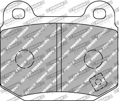 Produktbild von FERODO RACING Bremsbeläge Satz Bremsklötze für SUBARU FORESTER (SJ) FCP1562Z