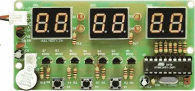 Produktbild von Lötübung - Digitale Uhr / Wecker 6 Bit (SFT-CK302)