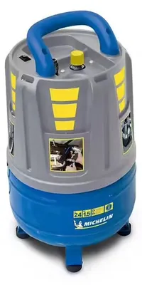 Image de Compresseur vertical Michelin MVX24 24L 2HP sans huile 8 bars 160L/min