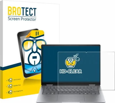 Produktbild von Für HP Envy x360 14 2-in-1 Schutzfolie BROTECT Displayschutz Display Schutz Folie Klar Transparent