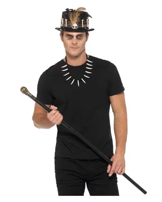 Produktbild von 3-tlg. Voodoo Kostümzubehör Set für Halloween Verkleidungen