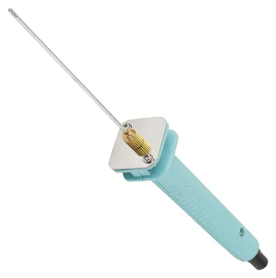 Productafbeelding van Elektrische snijstift voor piepschuim - Warmtesnijder voor schuim en polystyreen - Handgereedschap voor snijden - 15 cm (9 V, 6 A)