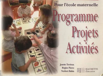 Image de Programme, projets, activités: Pour l'école maternelle