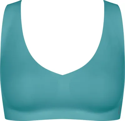 Produktbild von sloggi Damen T-Shirt-BH ZERO Feel 2.0 Bralette - QUIET TURQUOISE - Größe XS