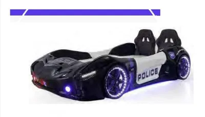 Produktbild von Rennwagen Auto Bett Matratze Kinderbett Autobett Kinderzimmer Betten Möbel Neu