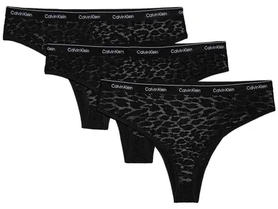 Obrázek produktu pro Slipy Calvin Klein CALVIN KLEIN  - 3 Pack bragas brasileñas pro Dámské